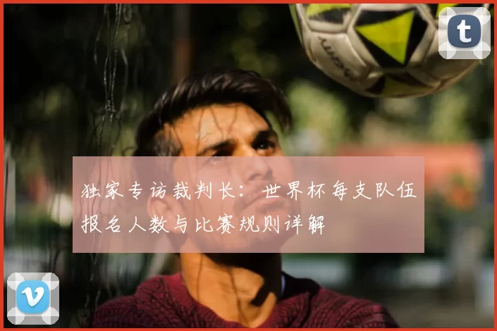 独家专访裁判长:世界杯每支队伍报名人数与比赛规则详解